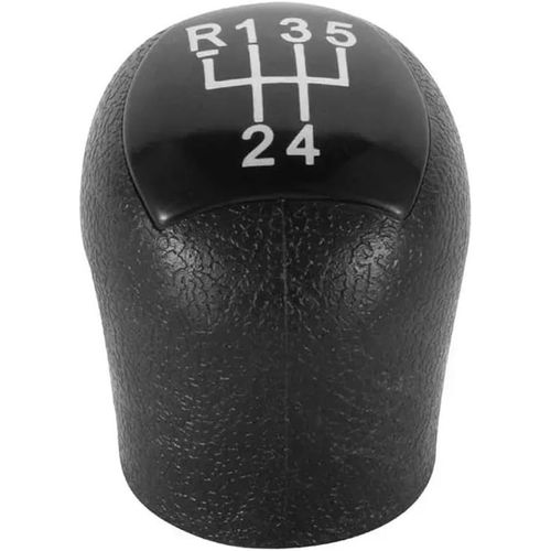 Pommeau De Levier De Vitesse De Voiture 5 Vitesses Pour Twingo Kangoo Clio Ii 2 Mk2 Logan Abs Noir