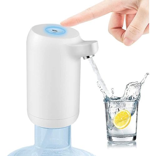 Pompe  eau automatique USB pour distributeur de 5 gallons - Compacte, rechargeable, sans BPA, distribution d'eau efficace