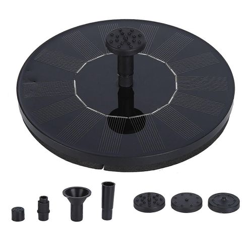 Pompe  Eau De Fontaine Solaire 7v Dcoration De Piscine Extrieure Rservoir De Poissons D'tang De Jardin Pompe  Eau De Fontaine Solaire