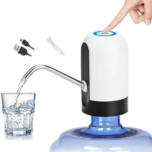 Pompe  eau lectrique de 5 gallons - Rechargeable par USB, sans BPA, facile  utiliser, distributeur d'eau portable pour la maison et l'extrieur