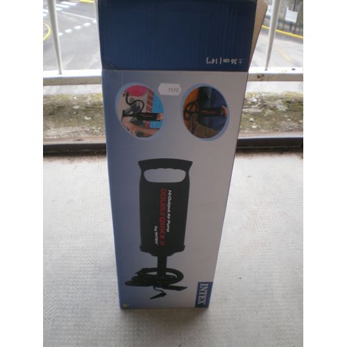 Pompe  Main Double Quick Ii Intex Avec 2 Embouts