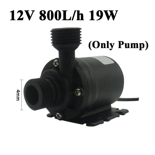 Kit DE Pompe à Eau Solaire Sans Brosse à Faible Bruit DE 50W 800L/H DC