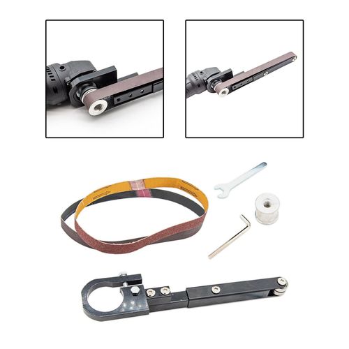 Ponceuse  Bande Mtallique Universelle Pour Rainure De Meulage, Ponceuse D'angle, Support Rapide De Meulage, Portable, Robuste, Lgre, 1 Extrmit Ouverte Enveloppe