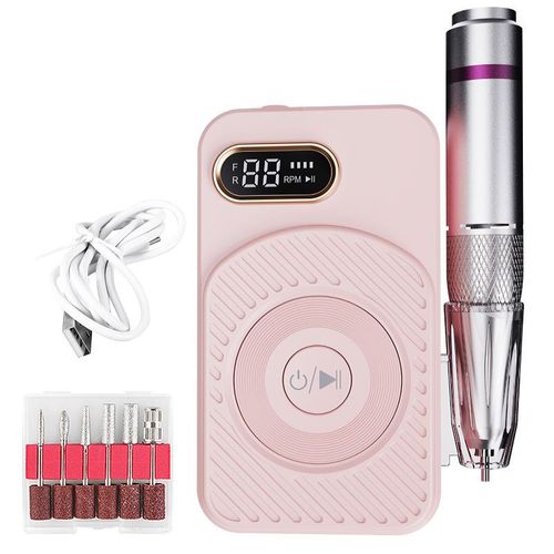 Ponceuse  Ongles, Lime  Ongles lectrique 45 000 Tr/Min, Perceuse  Ongles, Perceuse  Ongles Semi-Permanente, Perceuse  Ongles Portable, Utilise Pour Le Polissage, L'limination Des Callosits Et Les Pdicures