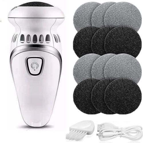 Ponceuse lectrique Portable  Absorption Sous Vide,Lime lectronique Pour Les Pieds,Outils De Pdicure,limination Des Callosits,Ponceuse De Soins Des Pieds,12 Pices - Type 5 Style