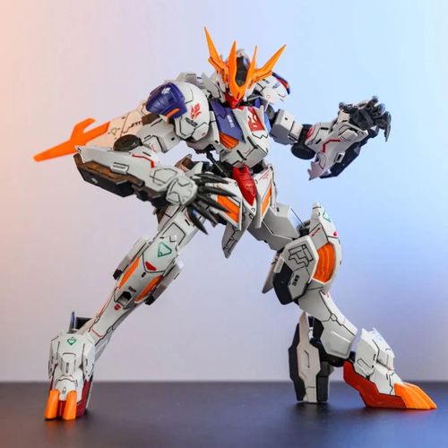 Pop40122-Max--Max Model 1/100 Kit De Modle D'assemblage Figurines D'action Barbatos Lupus Rex Figurine Robot Kits De Modles En Plastique Jouets Personnaliss Cadeaux