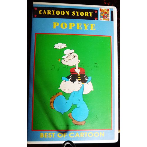 POPEYE Cartoon Story Volume 12 VHS Rakuten
