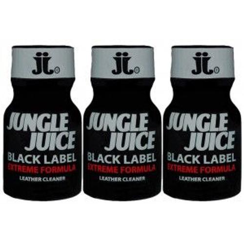 Poppers Propyle Jungle Juice Black Label 10ml X3 Jungle Juice