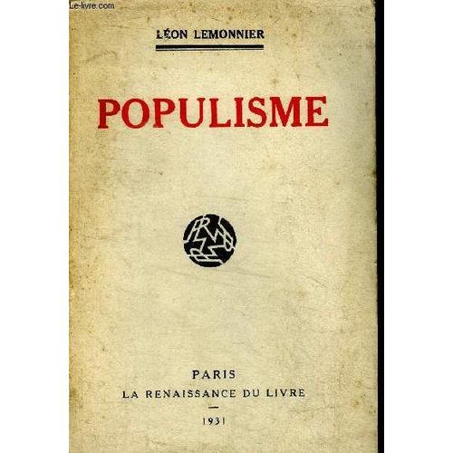 Populisme   de Lemonnier L?on 