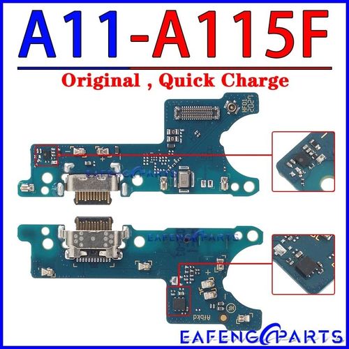 Port de chargeur USB S6 pour Samsung Galaxy,A01 Core,A11,A21,A31,A41,A51,A71,A02S,A12,Nacho,A22,4G,5G,technologie de carte de charge - Type A11 A115F