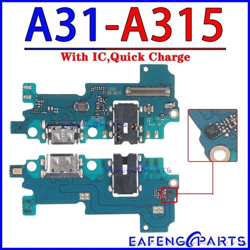 Port de chargeur USB S6 pour Samsung Galaxy,A01 Core,A11,A21,A31,A41,A51,A71,A02S,A12,Nacho,A22,4G,5G,technologie de carte de charge - Type A31 A315F