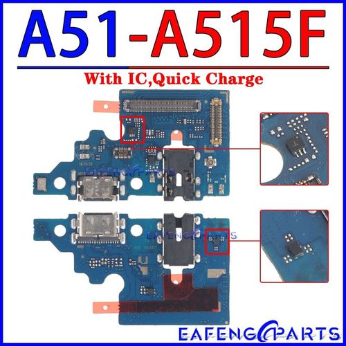 Port de chargeur USB S6 pour Samsung Galaxy,A01 Core,A11,A21,A31,A41,A51,A71,A02S,A12,Nacho,A22,4G,5G,technologie de carte de charge - Type A51 A515F