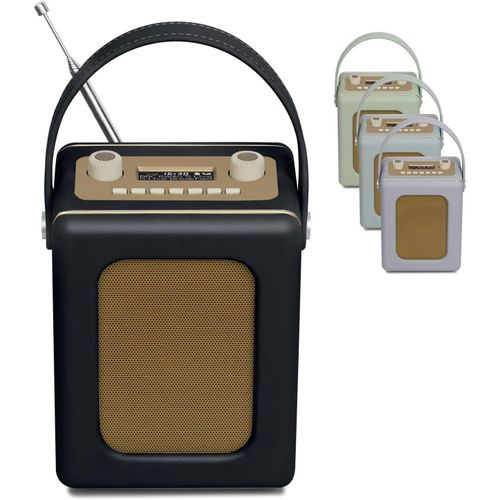 Portable Dab Radio 20hr Play|Bluetooth Radio & Digital Radios Mains And Battery|Alarm Clock Radio|Fm Radio,60 Presets,Headphone Jack|Clock Radio,Kitchen Radio,Retro Radio|Cr9.[J32]