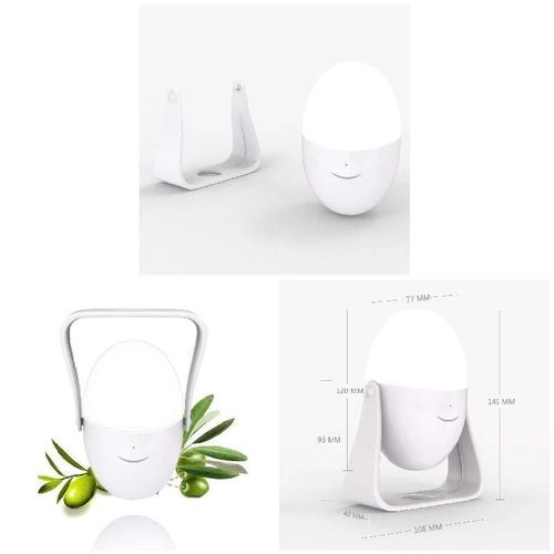 Portable Rgb Veilleuse  Manivelle Color Enfants Lumire Chambre Lampe De Lecture