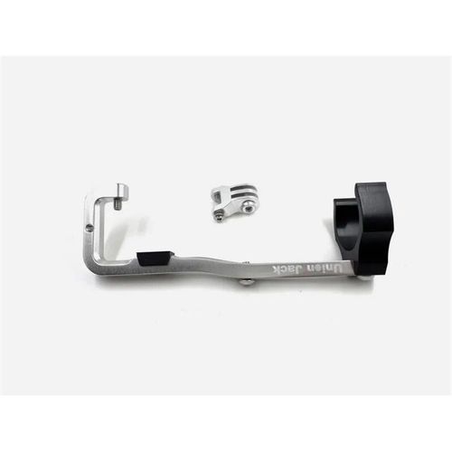 Porte-Bidon De Vlo Pliant,Sige De Conversion Cnc Pour Vlo Bromsilice,Porte-Bouteille D'eau,Camra - Type Silver 1 Set