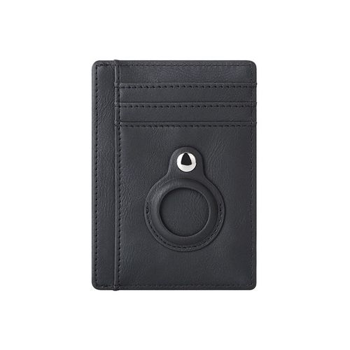 Porte-Carte Avec Blocage Du Signal Rfid Et Support Airtag Le Noir