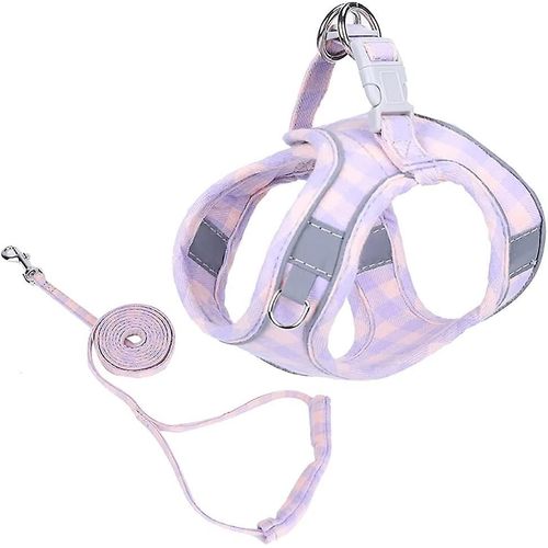 Porte-Chiot, Porte-Chat Et Laisse Pour La Marche  Lpreuve De Lvasion, Petit Porte-Chien Et Laisse Sans Tension, Porte-Chien Xs Avec Sangles Rflchissantes, Chiot