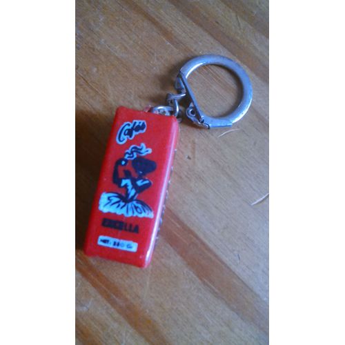 Porte Cl / Clef / Cls / Clefs Publicitaire Ancien Caf Excella 