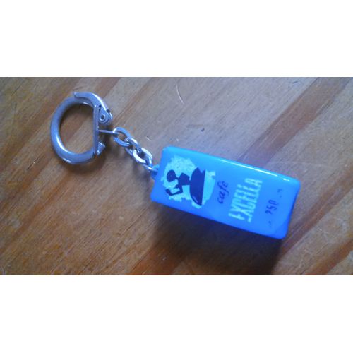 Porte Cl / Clef / Cls / Clefs Publicitaire Ancien Caf Excella