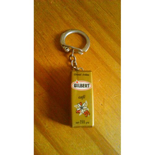 Porte Cl / Clef / Cls / Clefs Publicitaire Ancien Caf Gilbert