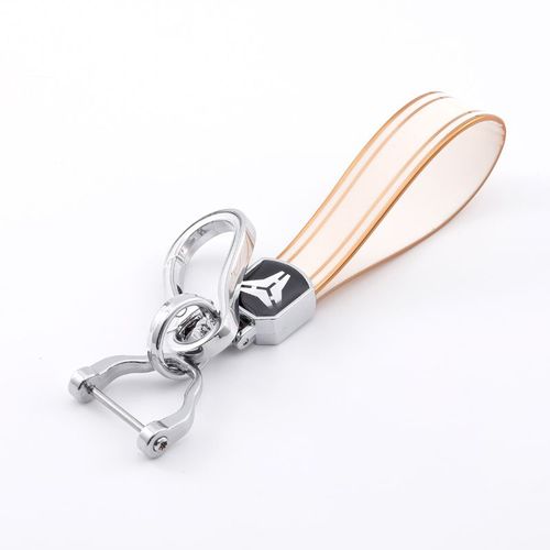 Porte-Cls Blanc - Couvercle De Bote  Cls De Voiture En Tpu, Motif Jade, Pour Renault Koleos Kadjar Scenic Megane Sandero Espace Clio Captur Kangoo Laguna Talisman Twi