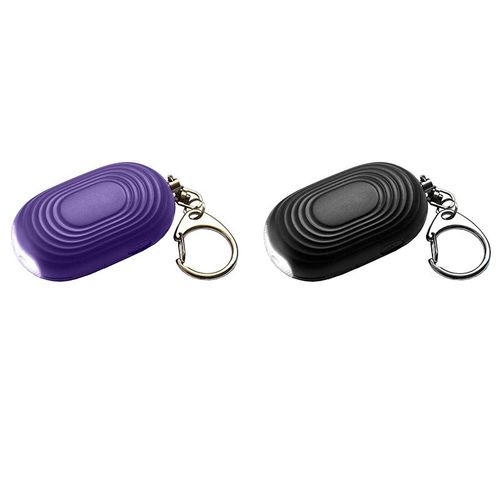 Porte-Cls D'alarme De Protection Personnelle, Dispositif  Sirne Sonore Forte De 130 Db Avec Lampe De Poche Pour Augmenter La Scurit, Sifflet D'alerte D'urgence