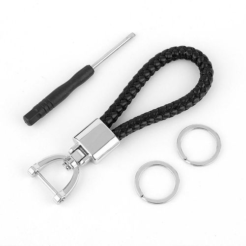 Porte-Cls De Voiture, 360 Degrs Rotation Fer  Cheval Boucle Porte Porte-Cls Sac Pendentif