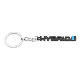 Porte-clés de voiture hybride,emblème pour Hyundai Subaru Toyota Nissan  Honda Lexus Tesla Chevrolet Peugeot Mazda KIA - Type HYBRID Keychain #B