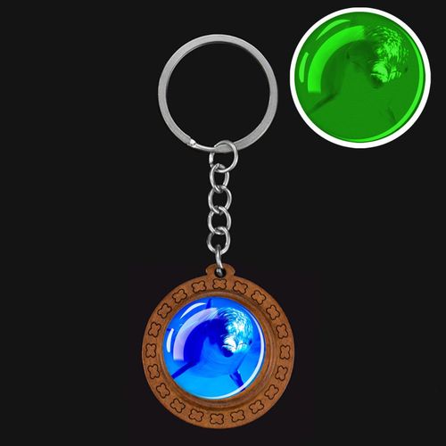 Porte Cls Lumineux En Bois Fait  La Main Pour Femmes, Bijoux En Forme De Tortue De Mer, Pendentif Cadeau, Vente En Gros