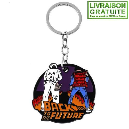 Porte-Cls Retour Vers Le Futur Back To The Future Doc Et Marty Mcfly