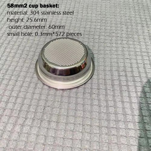 Porte-filtre creux sans fond E61,58mm,avec panier de 9g 18g 22g,pour EXPOBAR/ROCKET/FAEMA/ECM/ROYAL/WEGA,machine  caf - Type 18g basket