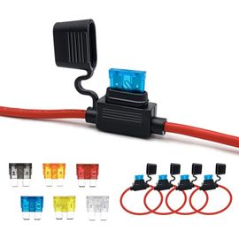 Aerzetix - 10 Fusibili - 100A - A Linguetta, Lama - Per Portafusibili - Foto 10