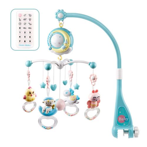 Porte-Jouet Mobile Rotatif Pour Berceau De Bb, Cloche De Lit, Bote  Musique, Projection De Jouets Pour Nouveau-N De 0  12 Mois