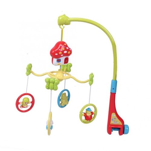 Porte-Jouet Rotatif Pour Berceau De Bb, Mobile, Cloche De Lit, Bote  Musique, Projection De Jouets Pour Nouveau-N De 0  12 Mois, Pour Fille