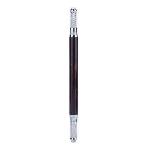 Porte-Lame De Microblading Pour Tatouage De Sourcils A Double Extremite, Stylo, Crayon, Outil De Maquillage Manuel, Marbrure