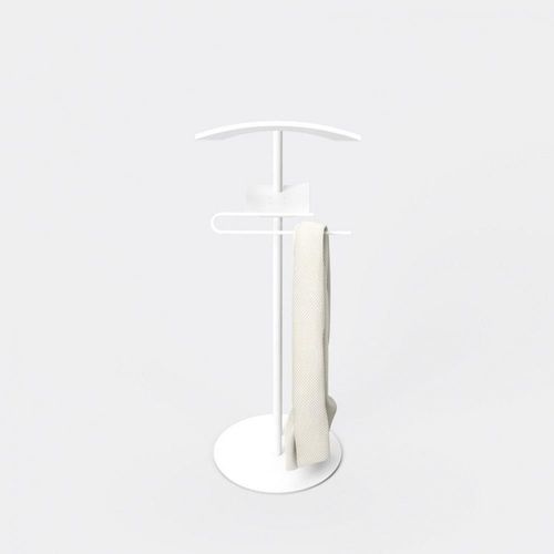 Porte Manteau Steward Structure Acier Couleur Blanc