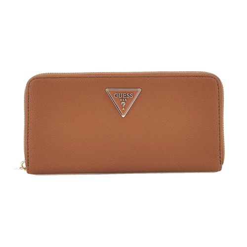 Porte Monnaie Guess Laurel Slg Large Zip Around Marron