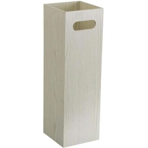 Porte-Parapluie Pour L'entre Jackson - 48,5 X 15 X 15 Cm - Porte Parapluie Moderne En Bois Mdf - Blanc - Versa