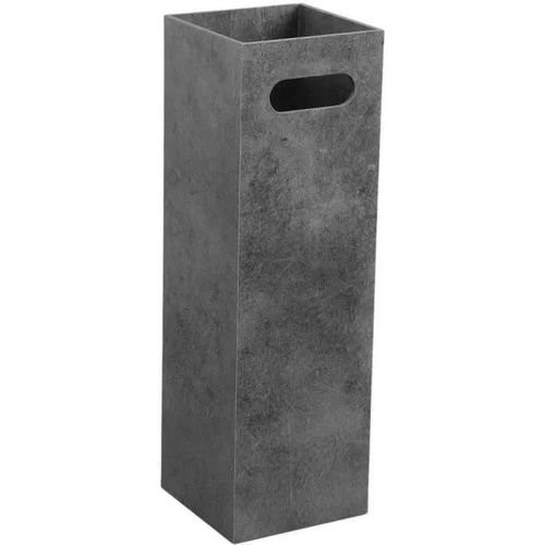 Porte-Parapluie Pour L'entre Jackson - 48,5 X 15 X 15 Cm - Porte Parapluie Moderne En Bois Mdf - Gris - Versa