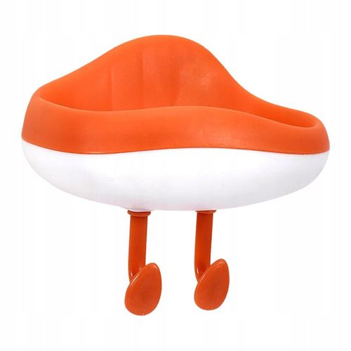 Porte-Savon Mural Avec gouttoir Orange