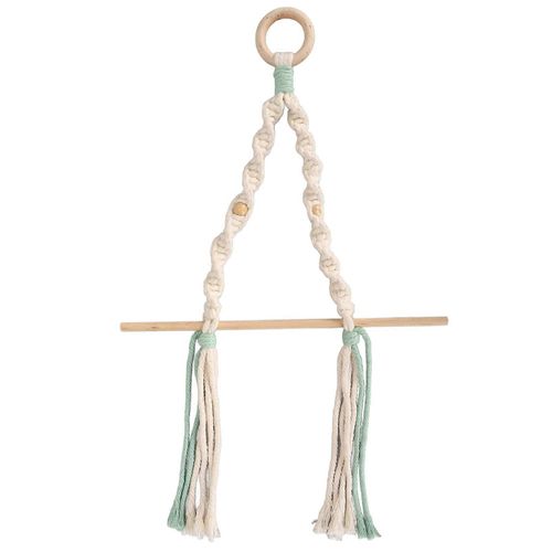 Porte-Serviettes En Papier En Macram Simple lgant Facile Installation Coton Corde Porte-Serviettes Pour Salle De Bain Cuisine Bureau