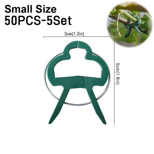 Porte-Tige En Spirale Ikebana Pour Fleurs,Porte-Tiges En Spirale Pour Vases,Accessoire D'art Floral Bricolage,Cadeaux De Fleurs Shaper,Bouquet Twister - Type 50pcs-5set-Small