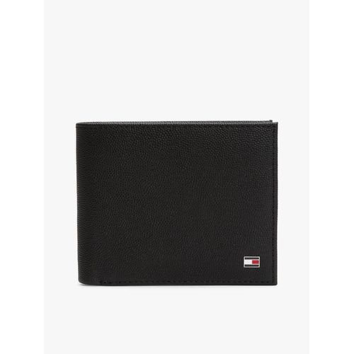 Portefeuille  Deux Volets En Cuir  Drapeau Th Flag Cc And Coin/Black