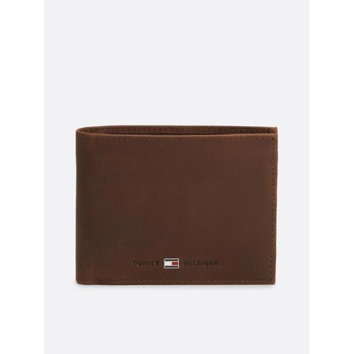 Portefeuille Porte-Cartes En Cuir Johnson Cc And Coin Pocket/Brown