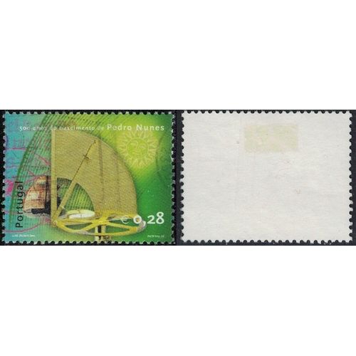 Portugal 2002 Oblitr Used Naissance Pedro Nunes Mathmaticien Et Cosmographe Y&t Pt 2560 Su