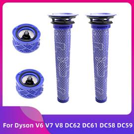 Post-filtre pour aspirateur balai sans fil Dyson pièce de rechange  exclusive pré-filtre V6 V7 V8 DC62 DC61 DC58 DC59