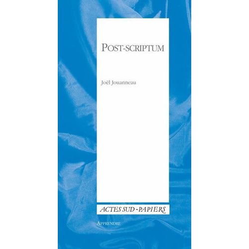 Post-Scriptum  