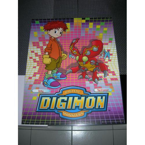Poster Gant (51x41cm) Digimon Digital Monsters (Neuf)