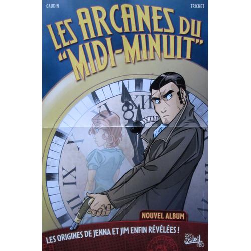 Poster  Les Arcanes Du Midi-Minuit _ Trichet