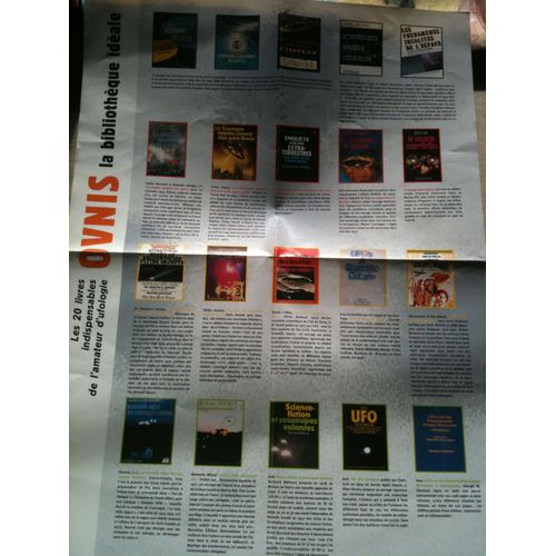Poster Ovnis La Bibliothque Idale